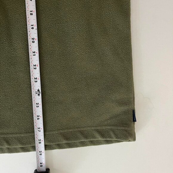 muted green y2k fleece sweater indie skate grunge - Picture 7 of 8